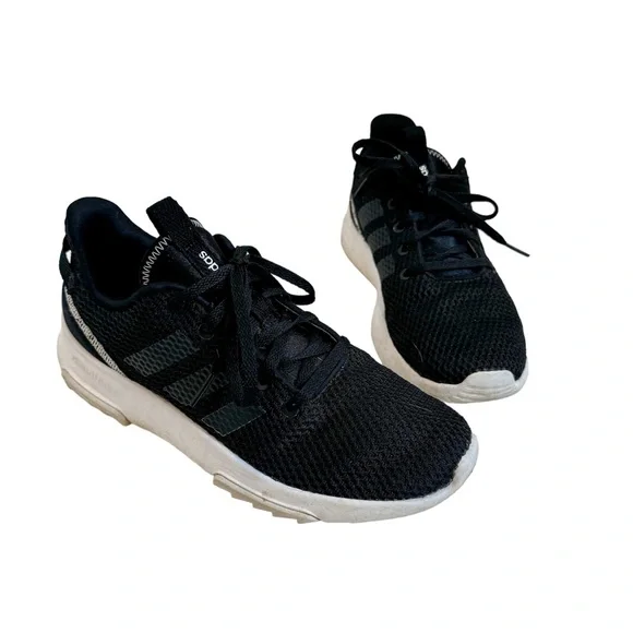 adidas | Shoes | Adidas Cloudfoam Racer Tr Core Black Sneakers Running Shoes  Size 7 | Poshmark